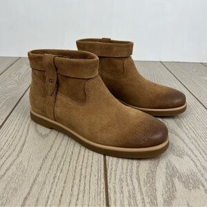 UGG Women's Josefene Cuff Suede Ankle Boots US6.5 Chestnut (tan/brown) $130